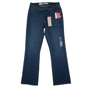 Levis 529 Jeans Womens 8M/29 Blue Curvy Bootcut Denim Mid Rise Western Y2K New
